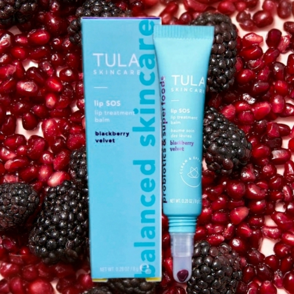 2/$40 TULA lip sos lip treatment balm in Blackberry Velvet